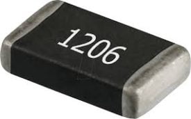 مقاومت ۰ اهم SMD بسته ۵۰ عددی