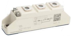 SKKT57/12E ماژول دوبل تریستور